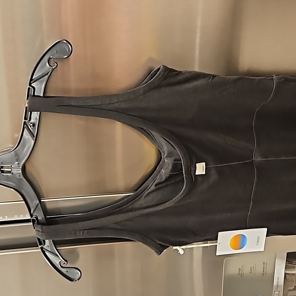 💕VUORI💕 Halo Essential Jumpsuit ~ Black Heather Large L NWT - Picture 11 of 16